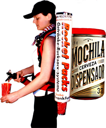 ☕ Mochila Dispensadora de Café Portátil en Sevilla | Ideal para Marketing y Promoción